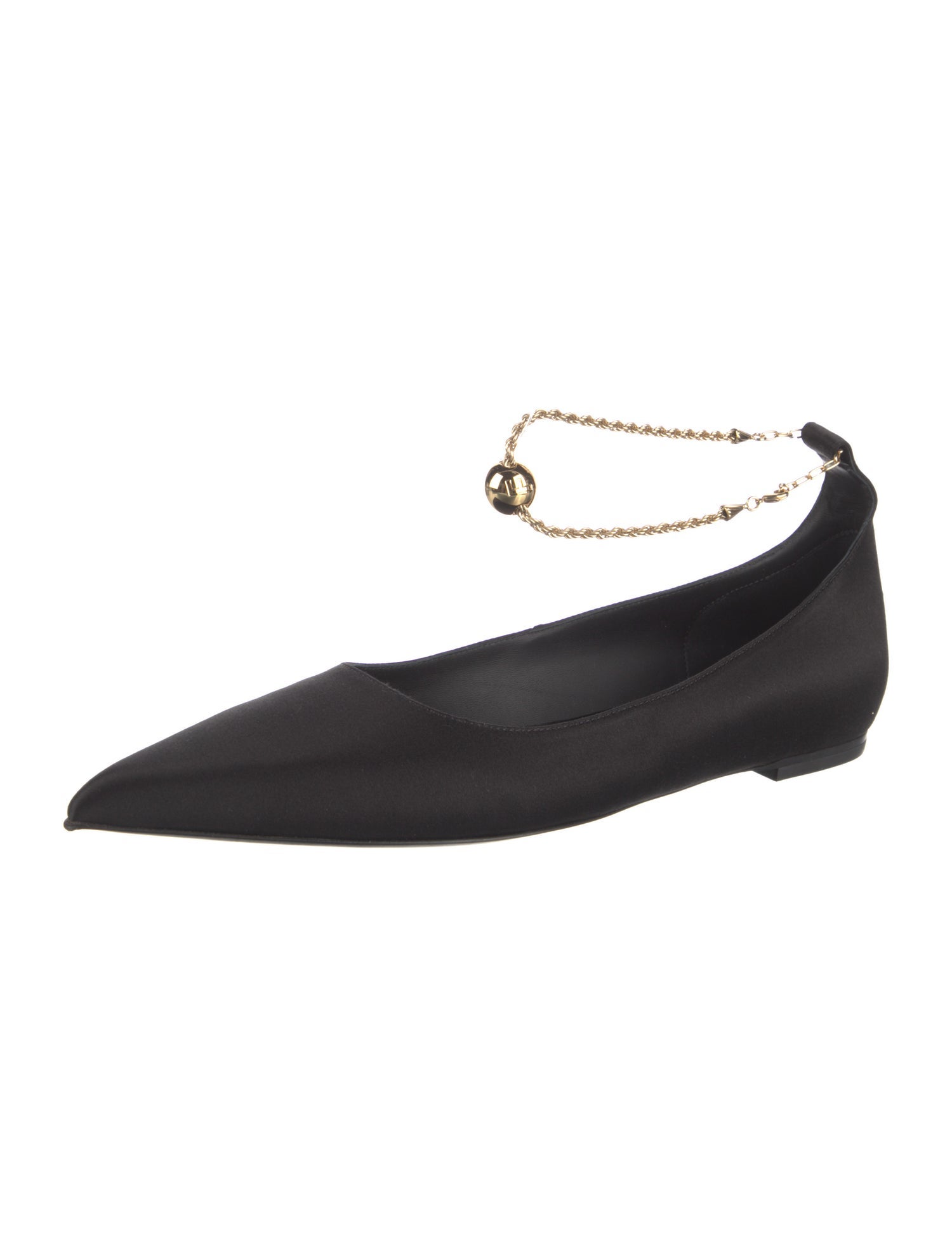 Ferragamo Satin Ballet Flats