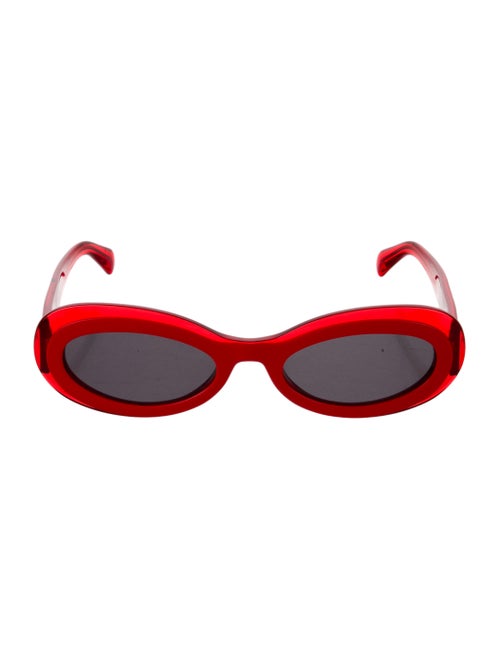 Ferragamo Oversize Tinted Sunglasses