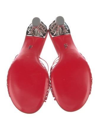 Ferragamo Leather Slides