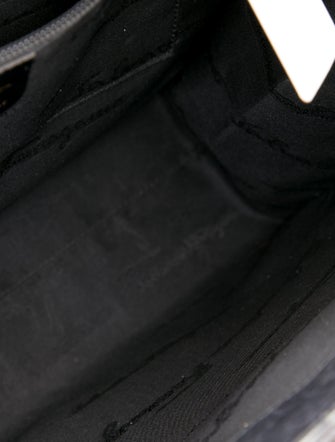 Ferragamo Embossed Leather Shoulder Bag