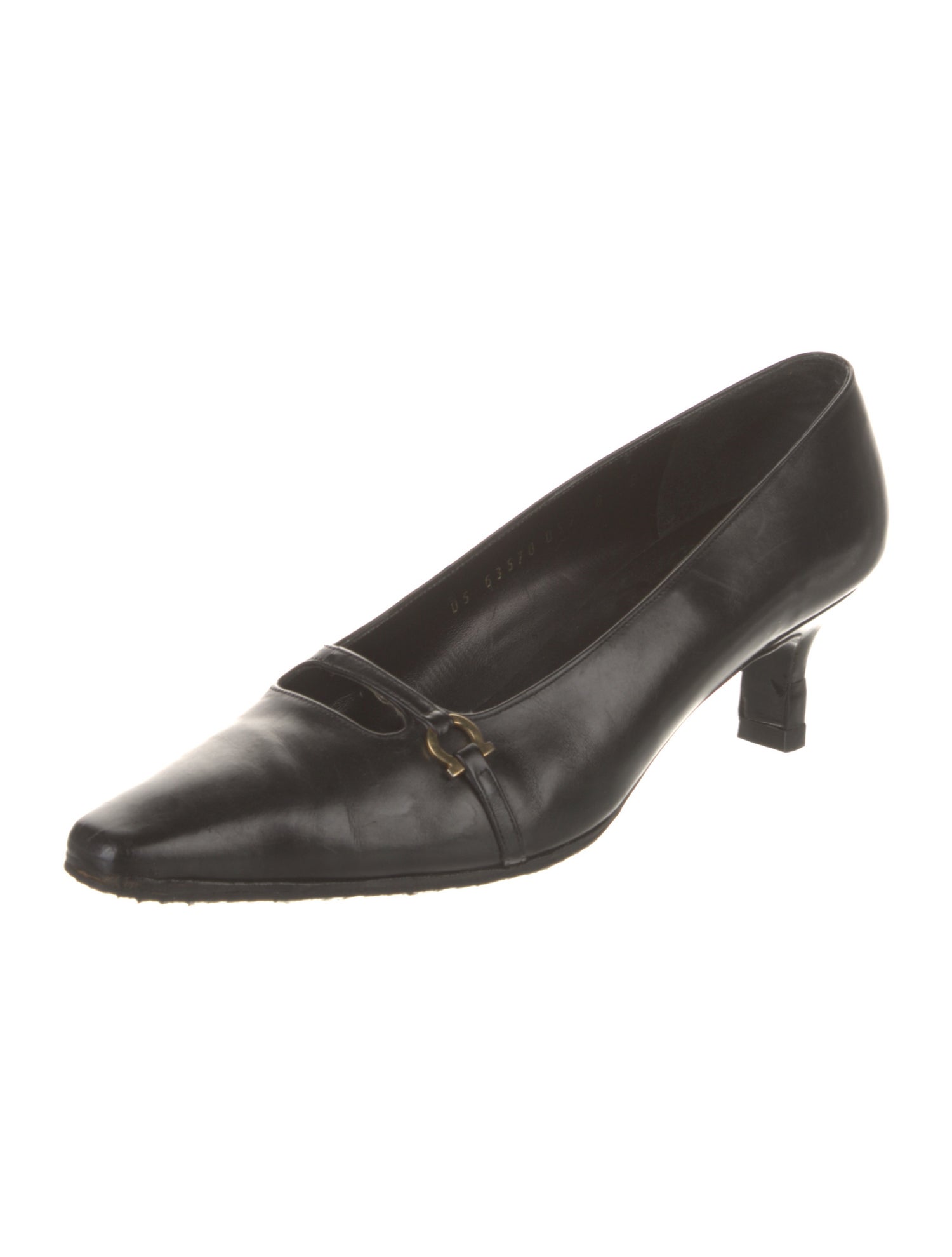 Ferragamo Leather Pumps
