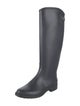 Salvatore Ferragamo Gancini Logo Rubber Rain Boots
