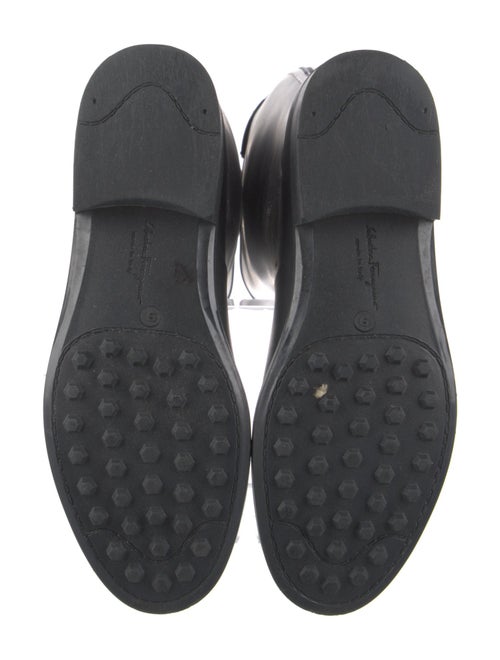 Salvatore Ferragamo Gancini Logo Rubber Rain Boots