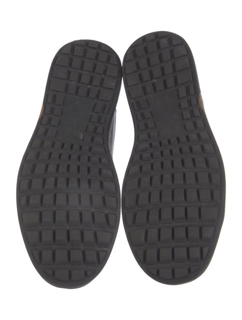 Ferragamo Leather Printed Sneakers