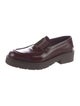 Ferragamo Vara Bow Accent Leather Loafers