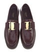 Ferragamo Vara Bow Accent Leather Loafers