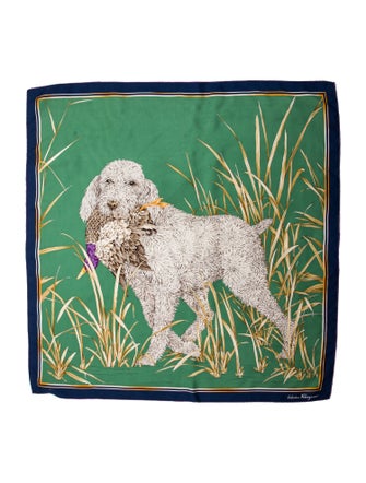 Ferragamo Silk Printed Scarf