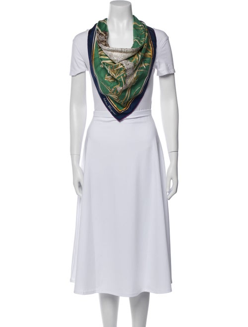 Ferragamo Silk Printed Scarf