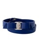 Ferragamo Vara Bow Leather Double Wrap Bracelet