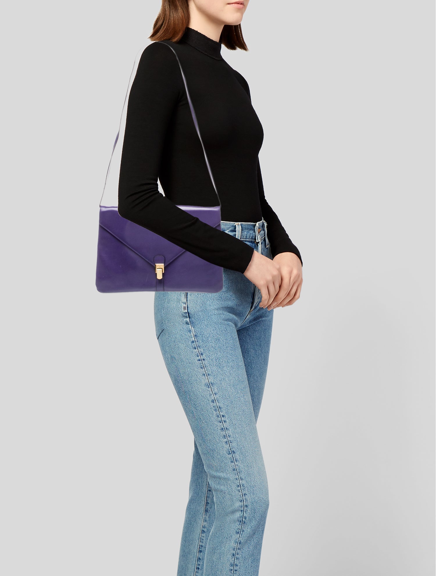 Ferragamo Leather Shoulder Bag