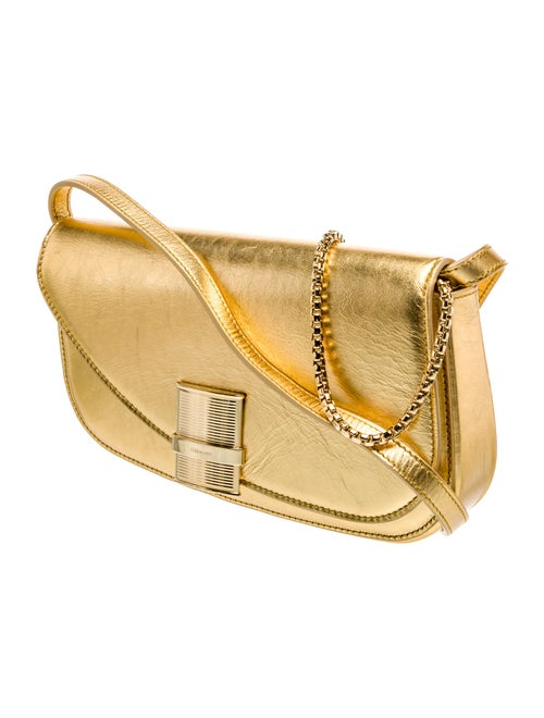 Ferragamo Leather Fiamma XS