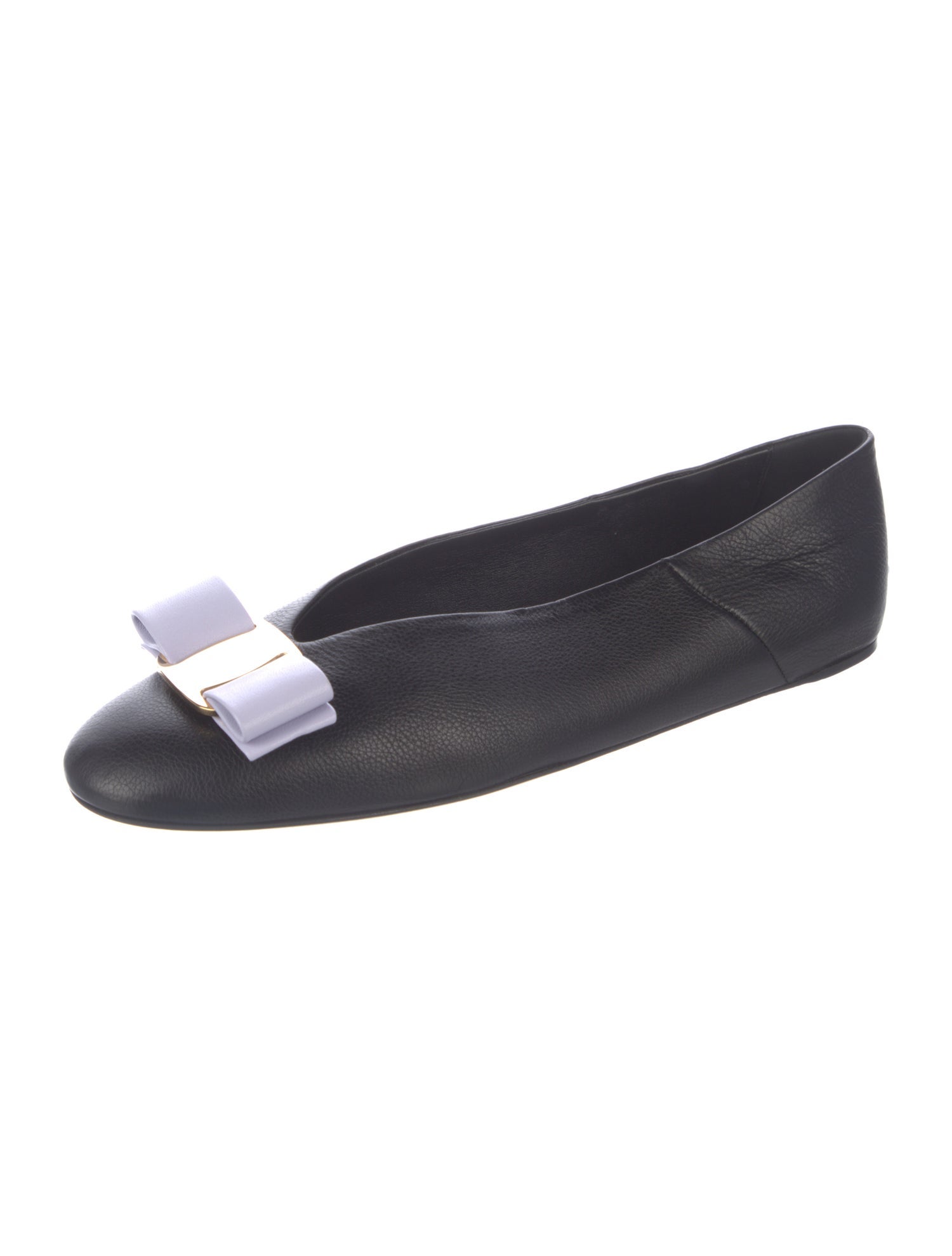 Ferragamo Leather Flats