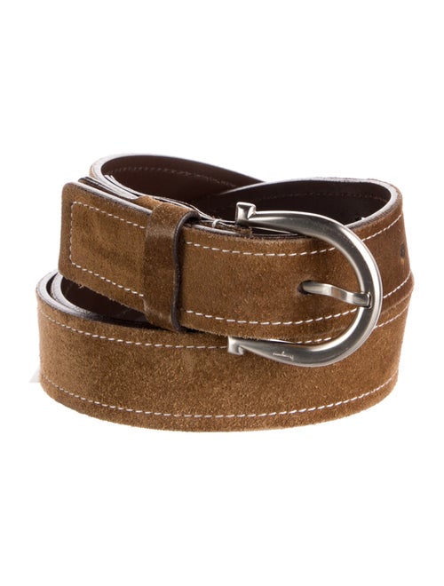 Ferragamo Suede Belt