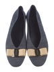 Ferragamo Denim Flats