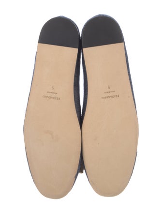 Ferragamo Denim Flats