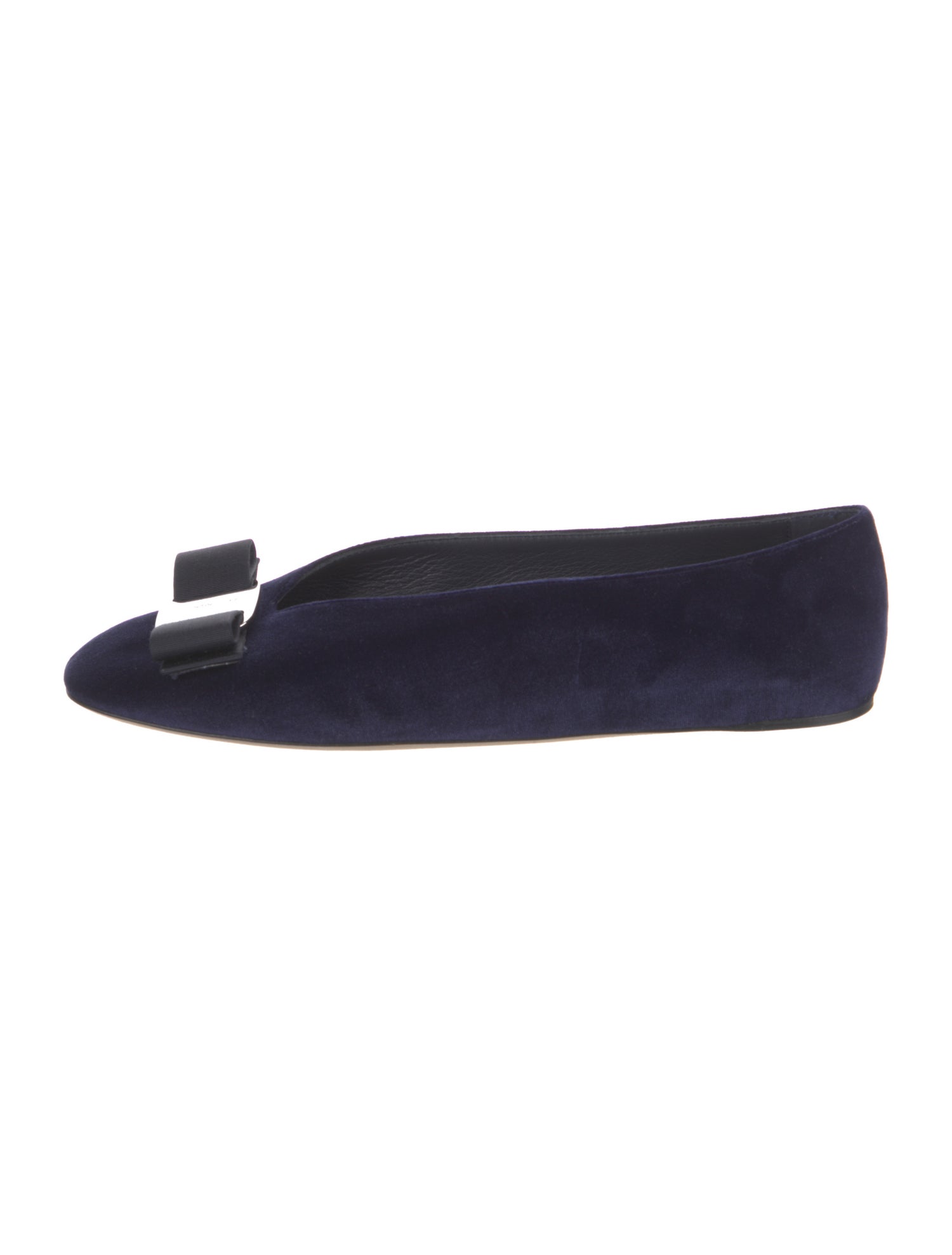 Ferragamo Velvet Flats