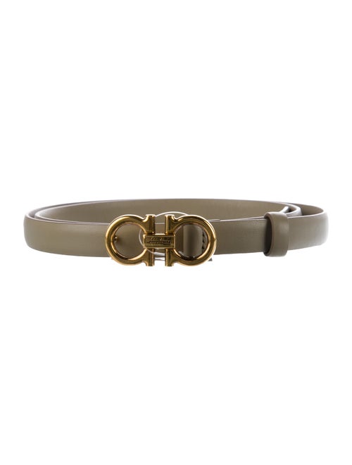 Ferragamo Skinny Leather Belt