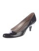 Ferragamo Vara Bow Accent Patent Leather Pumps