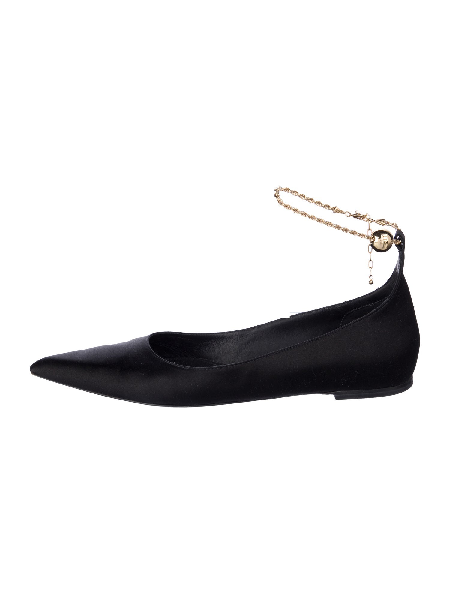 Ferragamo Satin Ballet Flats