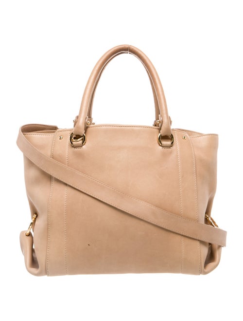 Ferragamo Leather Top Handle Bag