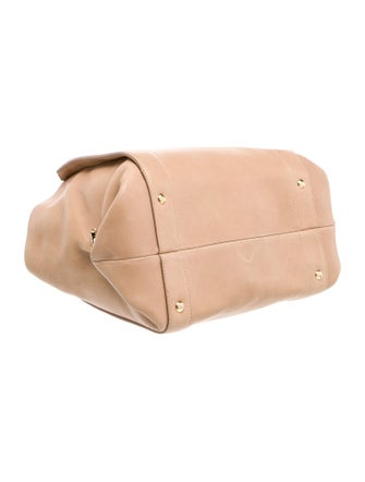 Ferragamo Leather Top Handle Bag