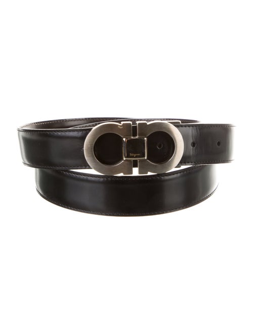 Ferragamo Gancini Logo Leather Belt Kit