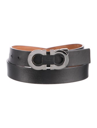 Ferragamo Skinny Leather Belt Kit