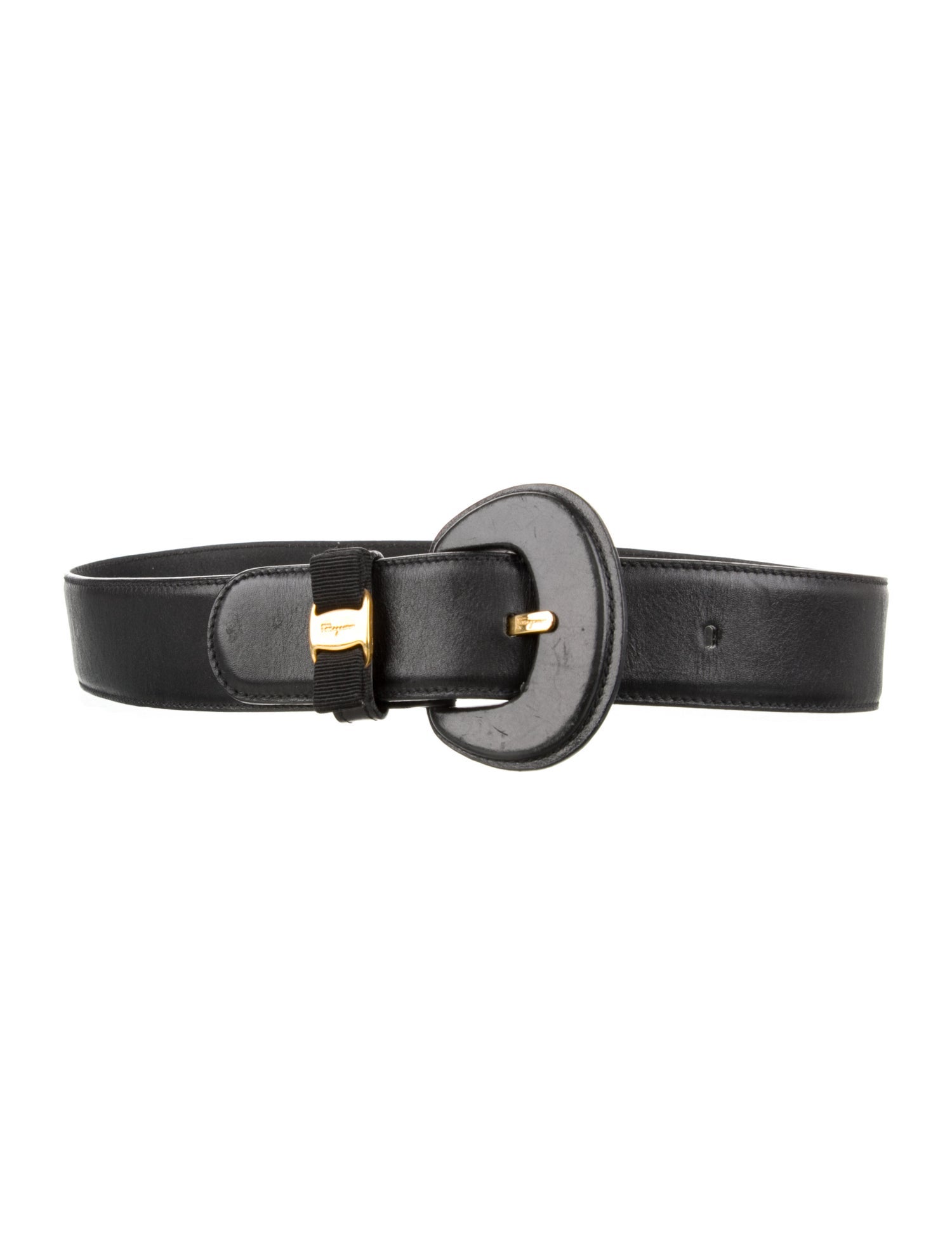 Ferragamo Leather Waist Belt