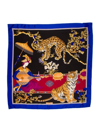 Ferragamo Silk Printed Scarf