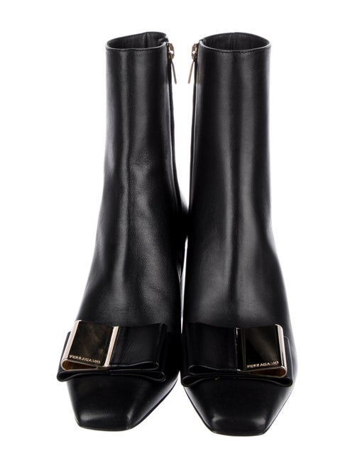 Ferragamo Leather Boots