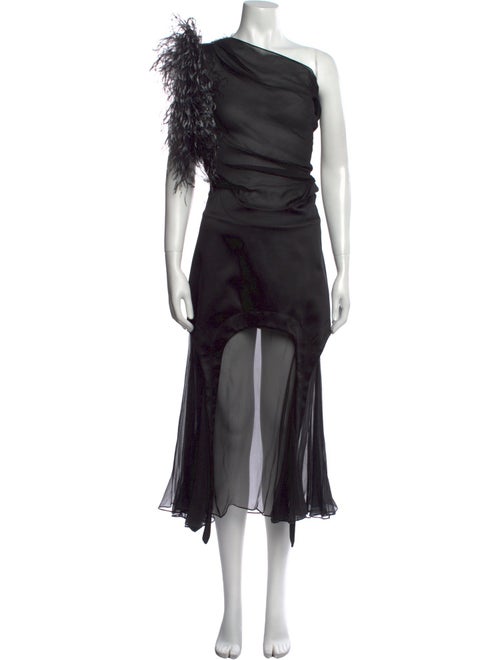 Ferragamo Silk Long Dress