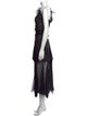 Ferragamo Silk Long Dress