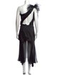 Ferragamo Silk Long Dress