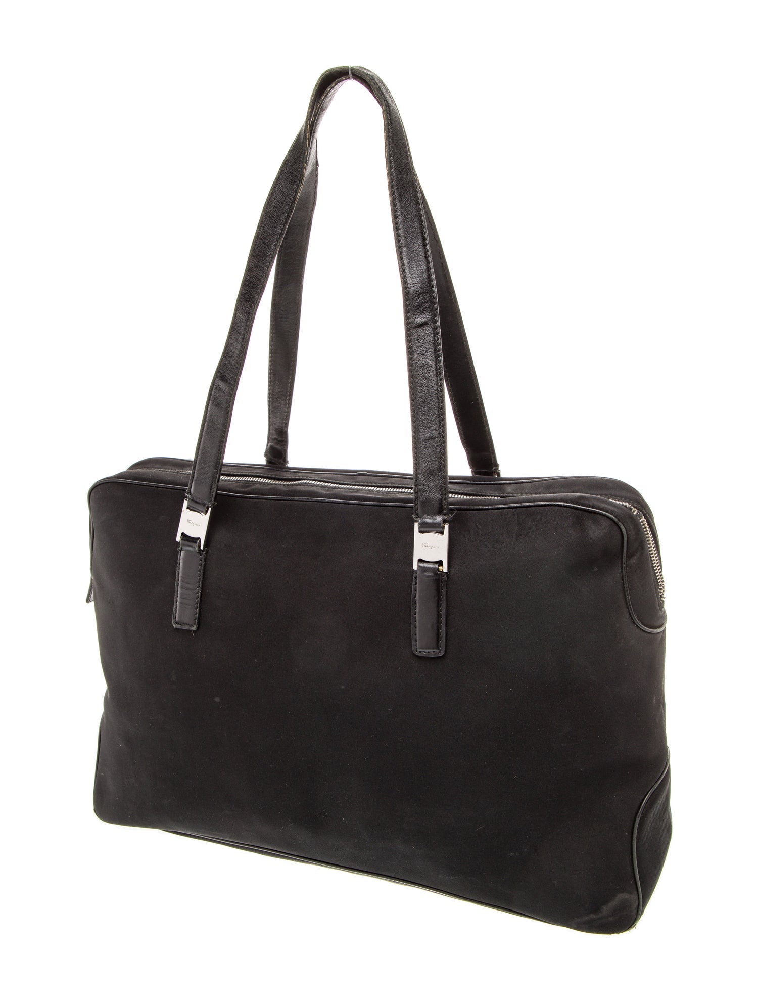 Ferragamo Nylon Briefcase