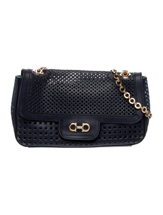 Ferragamo Leather Shoulder Bag