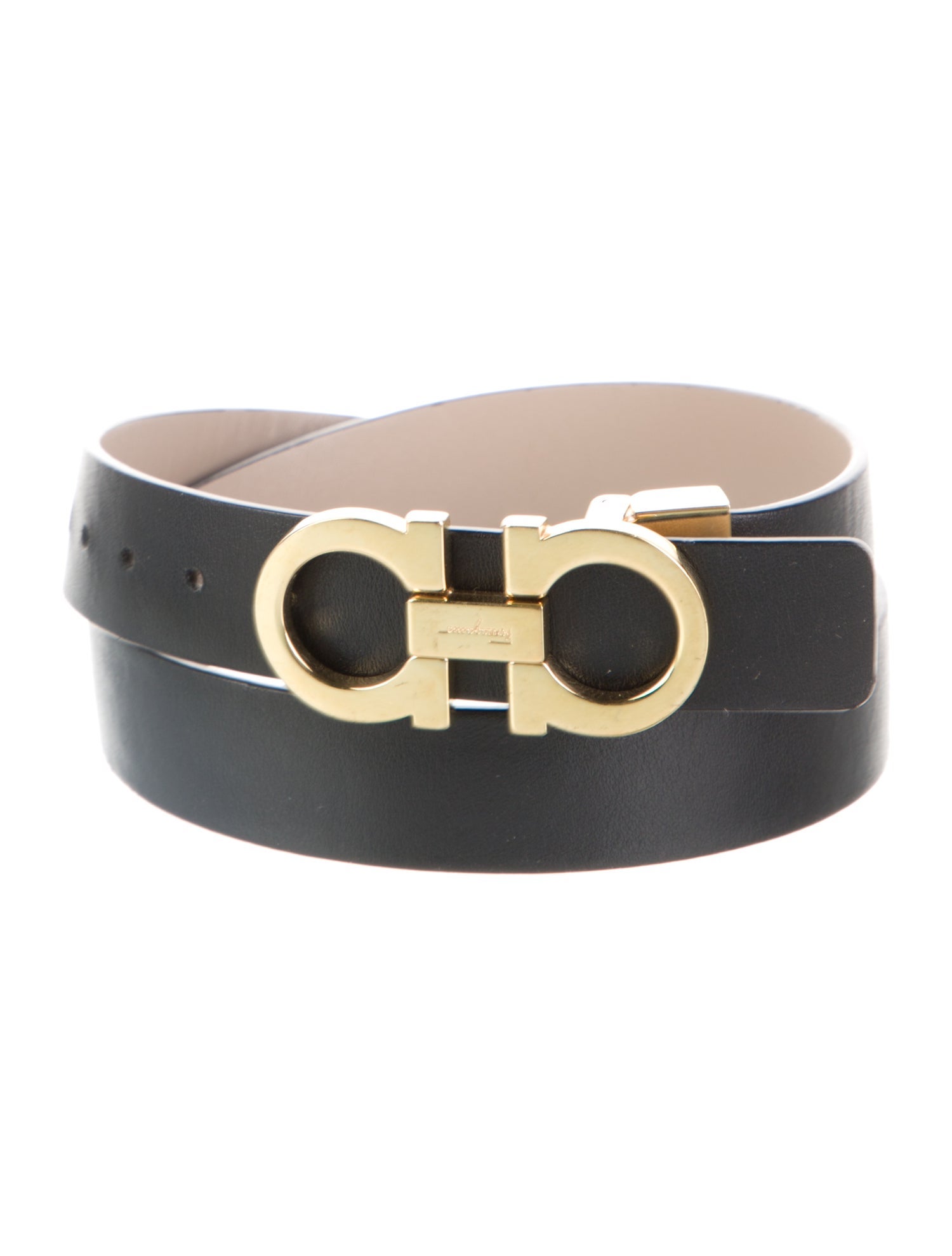 Ferragamo Skinny Leather Belt Kit