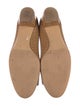 Ferragamo Leather Lasercut Accents Flats