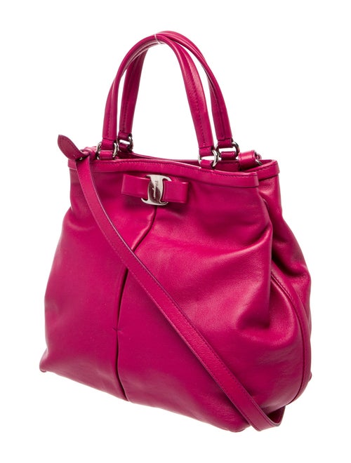 Ferragamo Leather Bucket Bag