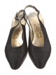 Ferragamo Satin Slingback Pumps