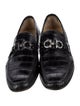 Salvatore Ferragamo Alligator Dress Loafers