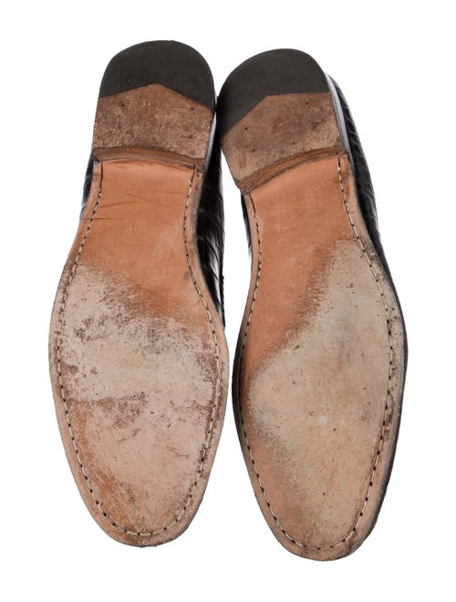 Salvatore Ferragamo Alligator Dress Loafers