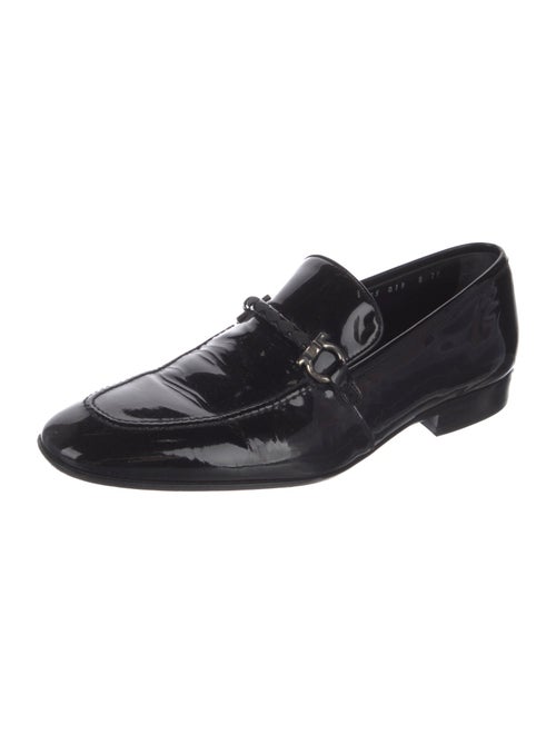 Ferragamo Patent Leather Dress Loafers