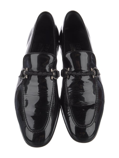 Ferragamo Patent Leather Dress Loafers