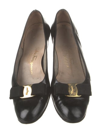 Ferragamo Patent Leather Pumps