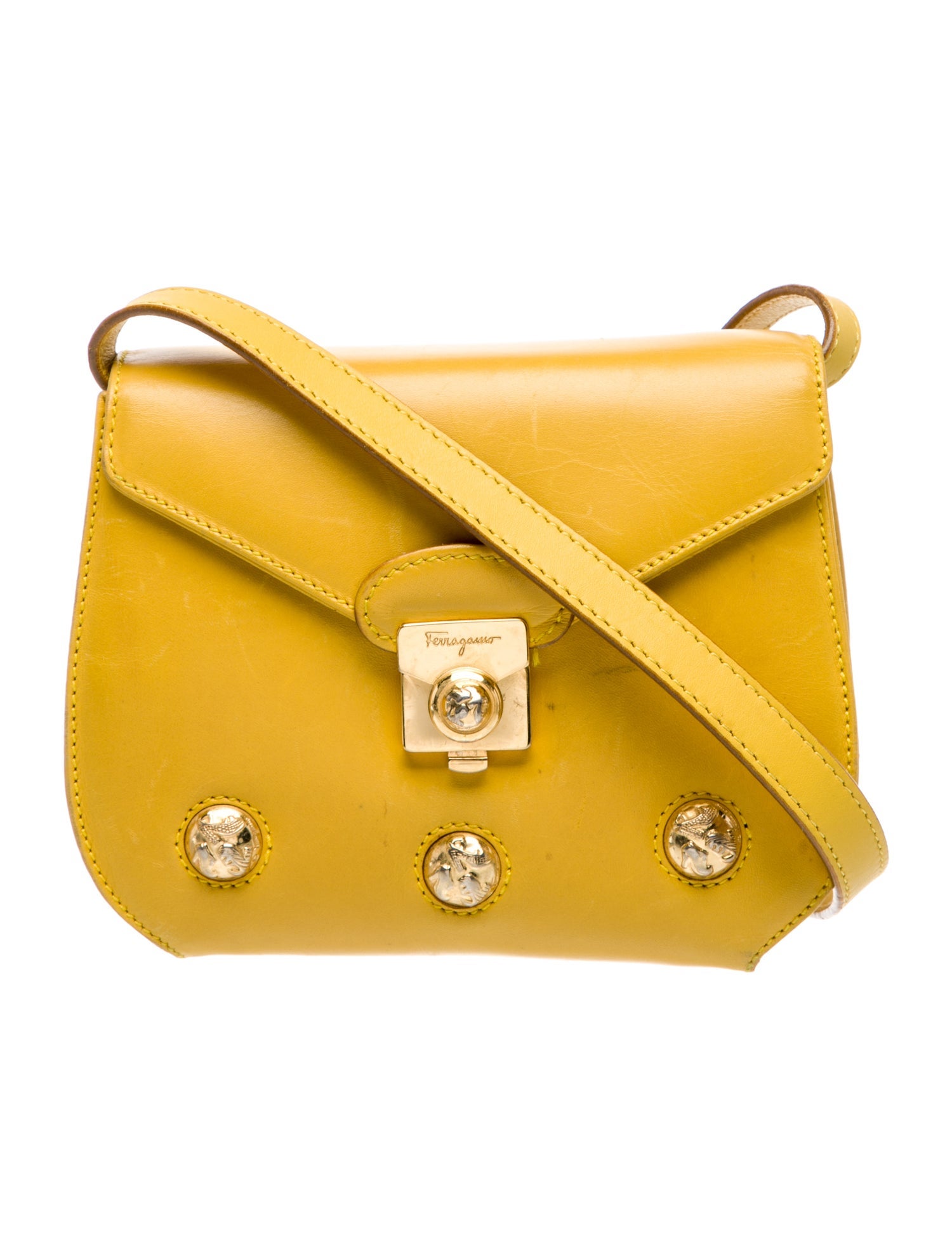 Ferragamo Leather Crossbody Bag