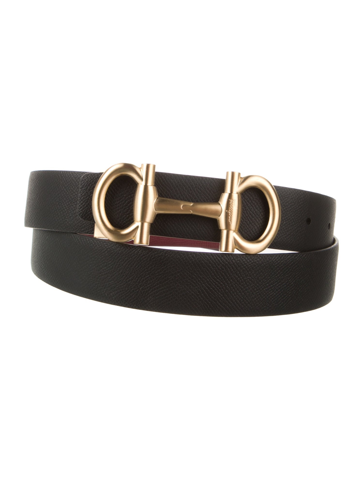 Ferragamo Leather Belt Kit