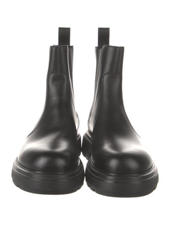 Ferragamo Leather Chelsea Boots