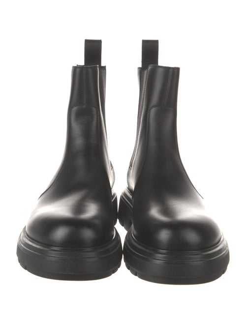 Ferragamo Leather Chelsea Boots