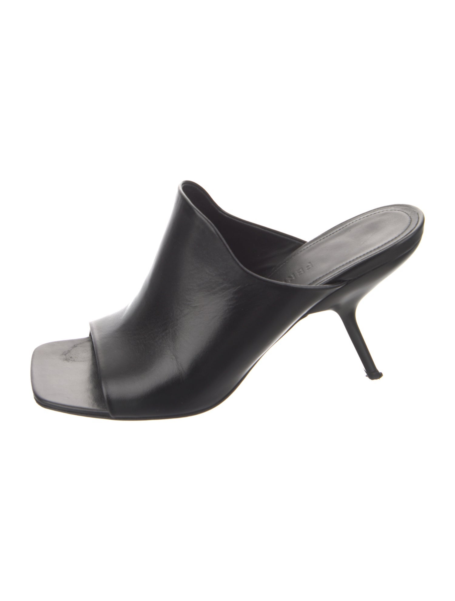 Ferragamo Leather Slides