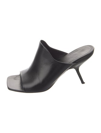 Ferragamo Leather Slides